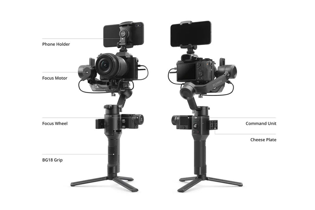 Rent DJI Ronin-SC Gimbal Camcorder Support Systems Canada