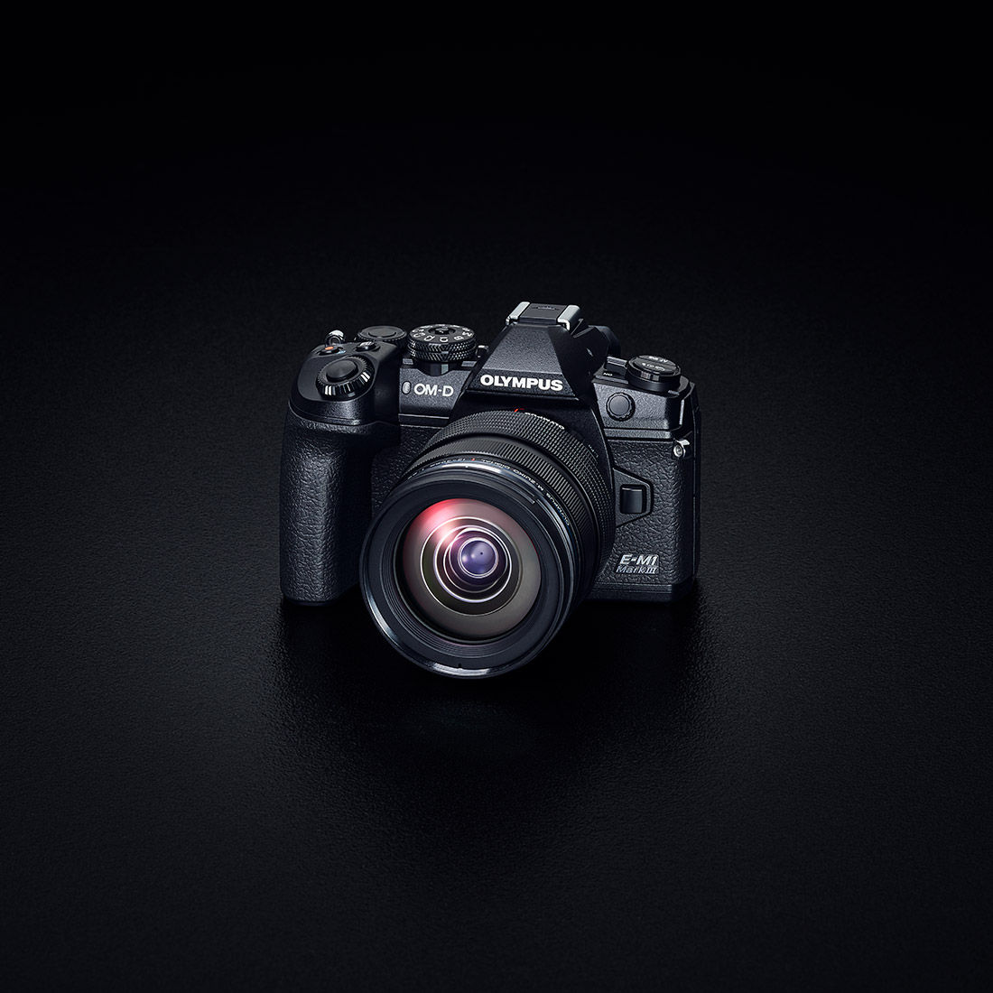 Product image of camera on black background