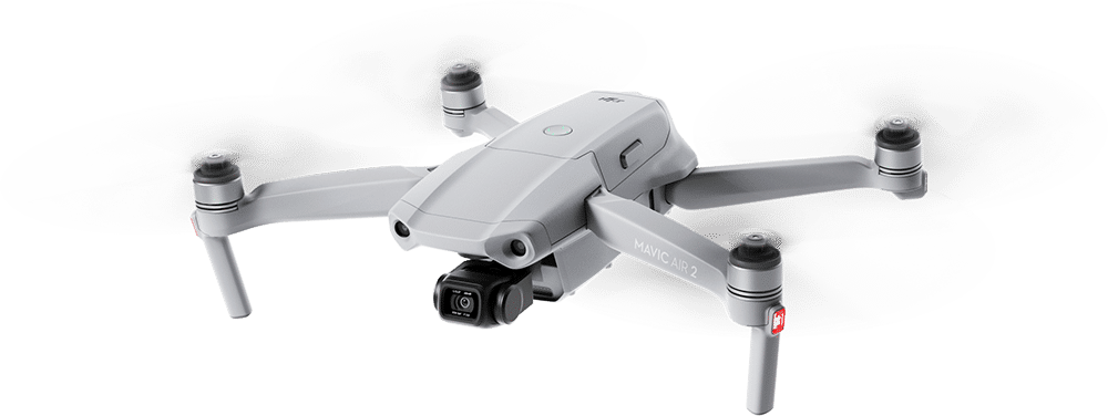 Image of drone hovering