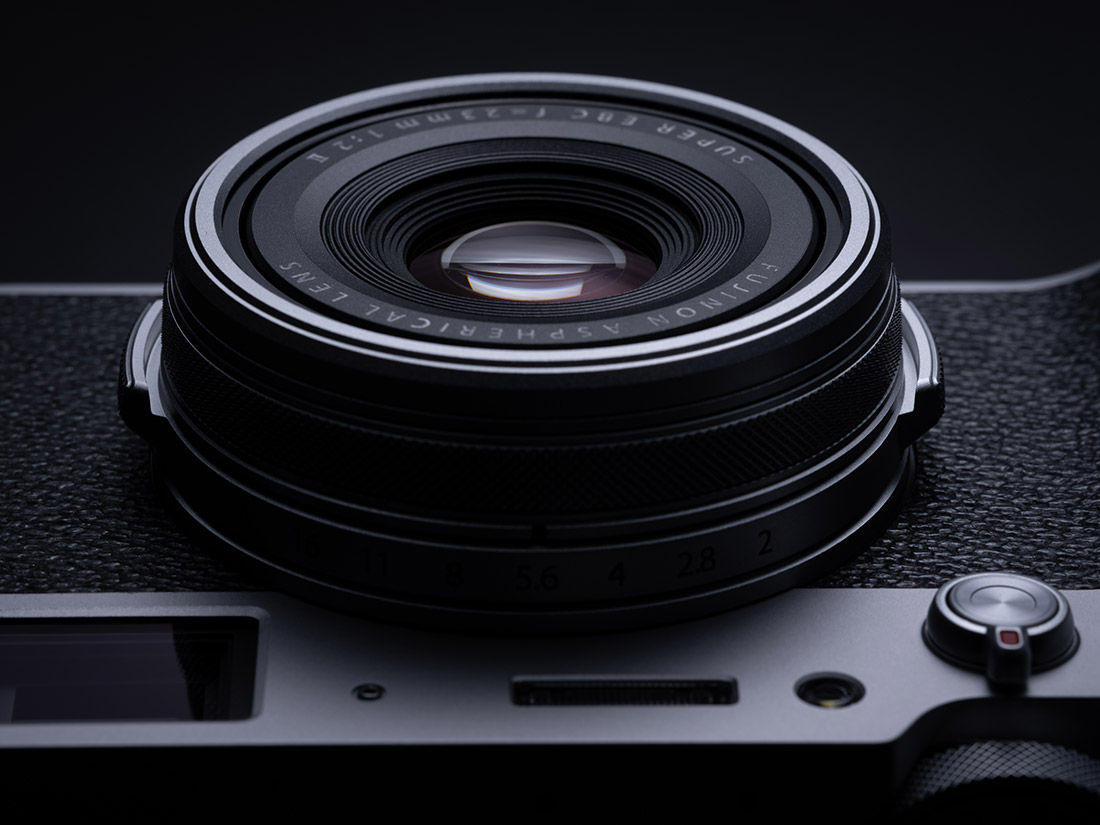 Product image of lens on camera